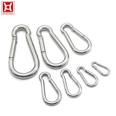 M4 Carabiner 316 Roestvrij staal Onverwachte Haken die Oppervlakte galvaniseren