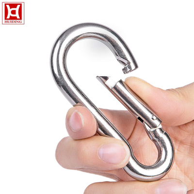 M4 Carabiner 316 Roestvrij staal Onverwachte Haken die Oppervlakte galvaniseren