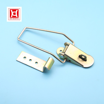 Industrieel bevestigingsmiddel over middelste hoek Toggle Latch Kleur gegalvaniseerd met zijhaken